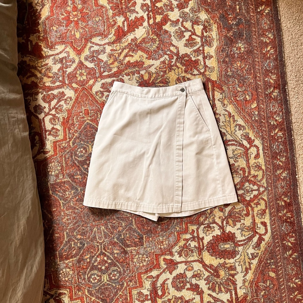 L.L. Bean Cream Women's Skirt